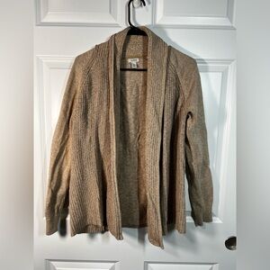 L.L. Bean 100% Cotton Open Front Cardigan, Medium